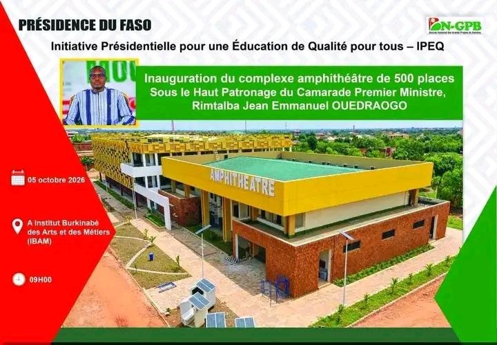 Enseignement Supérieur : un complexe de 500 places inauguré à l’IBAM