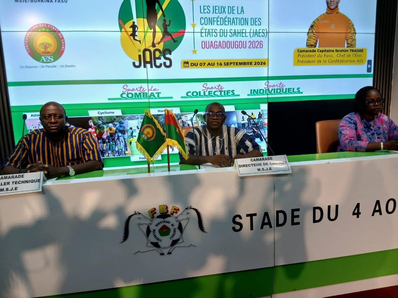 Jeux de l’AES : Ouagadougou accueille la jeunesse du Burkina, du Mali et du Niger